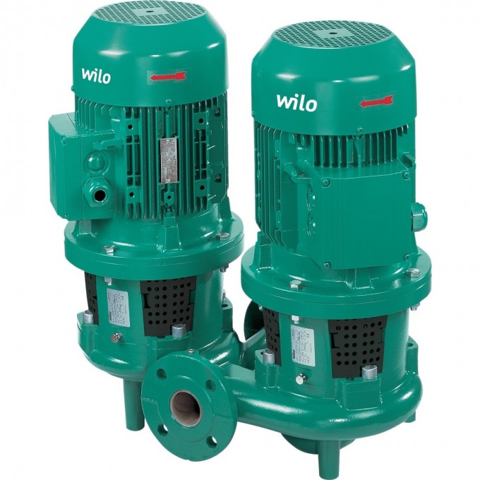 Циркуляционный насос с сухим ротором в исполнении INLINE с фланцевым соединением WILO CRONOTWIN-DL 80/190-15/2 2121057 2089290