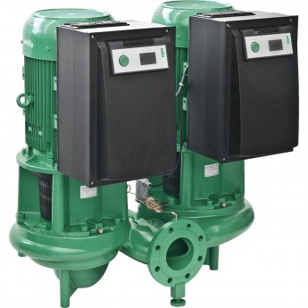 Циркуляционный насос с сухим ротором в исполнении INLINE с фланцевым соединением WILO CRONOTWIN-DL-E 150/220-11/4-R1