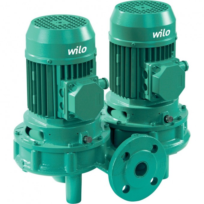 Циркуляционный насос с сухим ротором в исполнении INLINE с фланцевым соединением WILO VEROTWIN-DPL 65/155-7,5/2 2121267 2089667