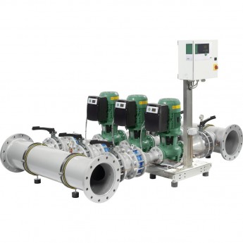 Высокоэффективная, автоматическая, готовая к подключению установка WILO SIFLUX 31-IL-E 65/160-7,5/2-SC-16-T4
